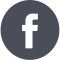 Facebook logo round