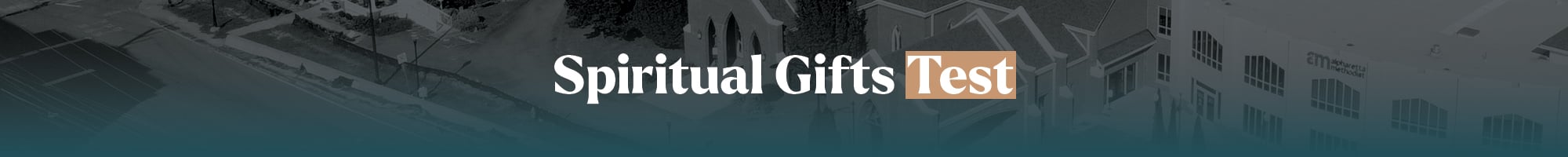 spritual gifts test banner button